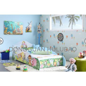 Fashionable  cartoon picture bed for kids